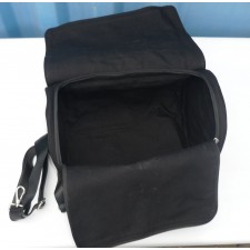 MOTOBRAŠNA ZADNÍ VELKÁ (NA ZADNÍ NOSIČ) - ČERNO-HNĚDÁ - ORIGINÁL - JAWA PÉRÁK